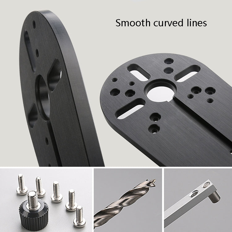 W New Trimming Machine DIY Accessories Universal Milling Circle Machining Circle(B) - Others by buy2fix | Online Shopping UK | buy2fix