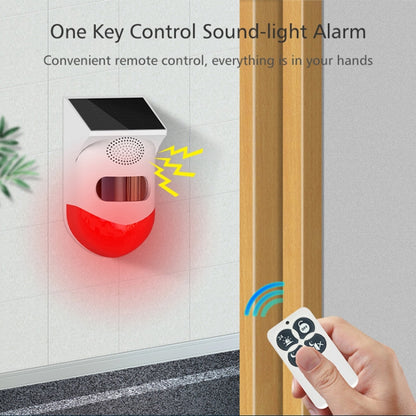 Outdoor Waterproof Solar Infrared Alarm, Spec: Independent - Security by buy2fix | Online Shopping UK | buy2fix