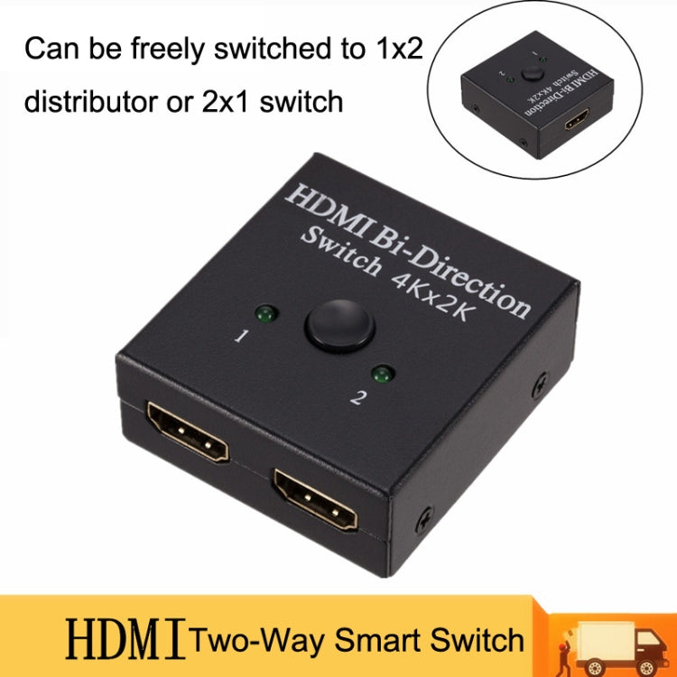 ZHQ010 HDMI Two-Way Smart 2 to 1 Out Switch - Switch by buy2fix | Online Shopping UK | buy2fix