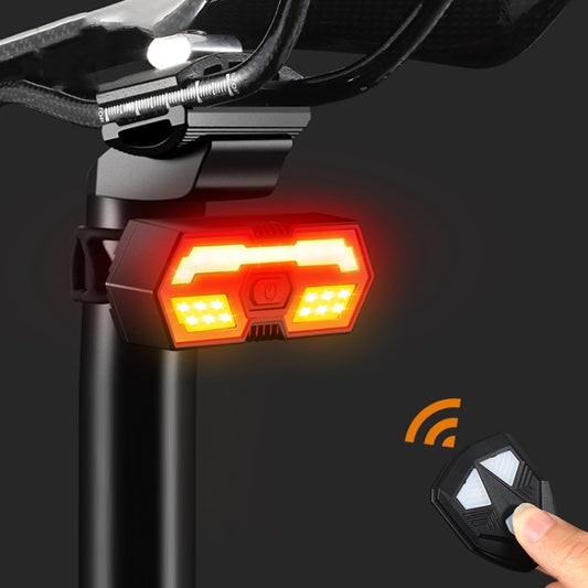 WEST BIKING Bicycle Remote Control Tail Light With Horn Tone(Black) - Outdoor & Sports by WEST BIKING | Online Shopping UK | buy2fix