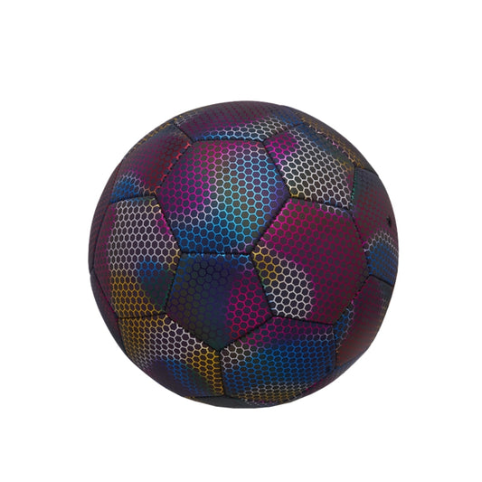 MILACHIC Night Light Football PU Opera Sewed School Training Football(No.4 Reflective Colorful Light Version 5055) - Balls by MILACHIC | Online Shopping UK | buy2fix