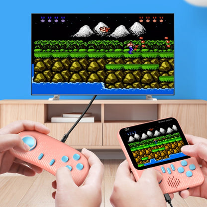 G7 3.5 inch Ultra-thin Handheld Game Console Built-in 666 Games, Style: Single (Blue) - Pocket Console by buy2fix | Online Shopping UK | buy2fix