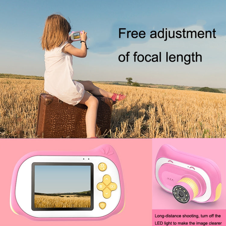 Inskam312 Children Zoom Macro Digital Camera Blue with 16GB - Consumer Electronics by buy2fix | Online Shopping UK | buy2fix