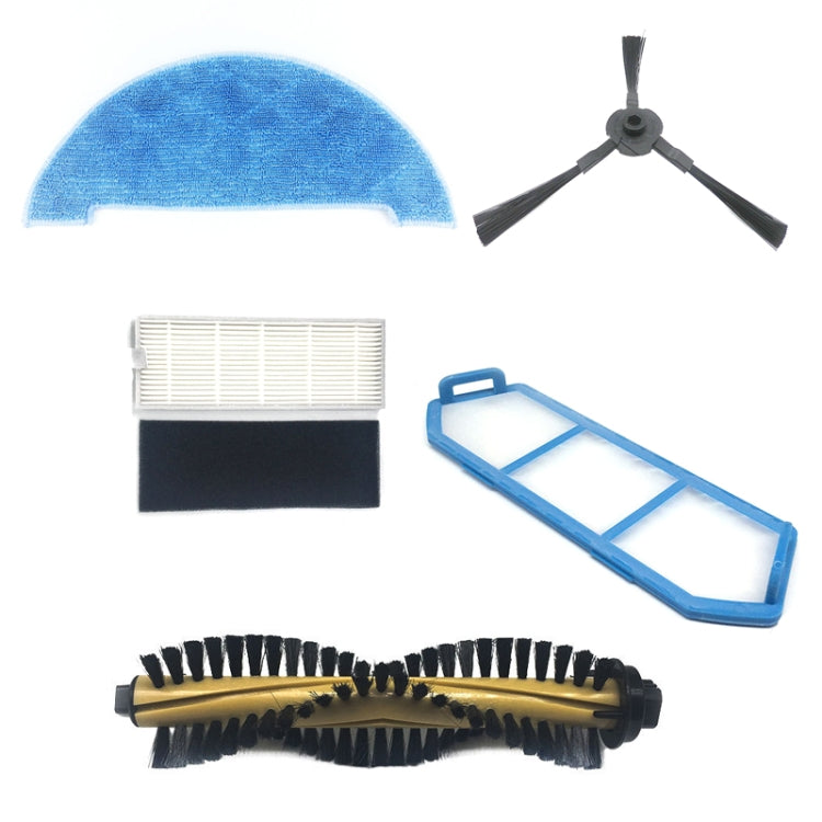 5 PCS Filter Sweeper Accessories For Ilife A4 - Consumer Electronics by buy2fix | Online Shopping UK | buy2fix