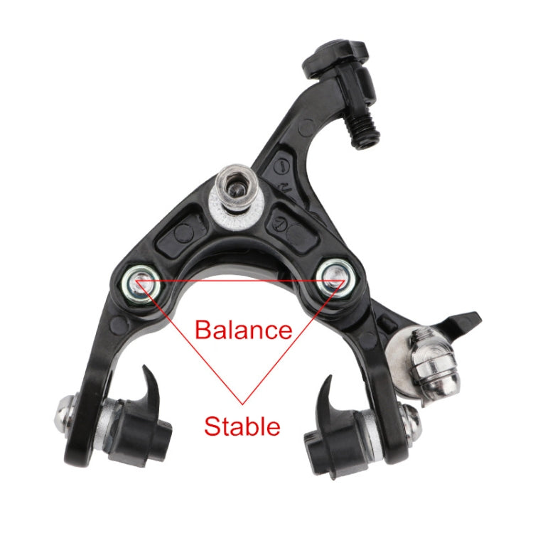 Meroca Bicycle Aluminum Alloy C Brake, Color: Black Single Rear - Outdoor & Sports by MEROCA | Online Shopping UK | buy2fix