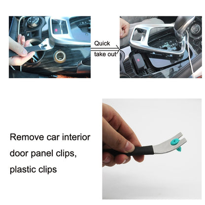 2 PCS Car Stainless Ateel Audio Navigation Door Panel Crowbar - In Car by buy2fix | Online Shopping UK | buy2fix