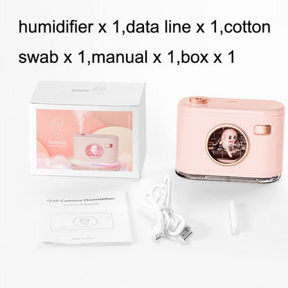 Q30 Desktop Mini Hydrating USB Dolphin Humidifier, Style: Plug-in Version (Dark Night Green) - Home & Garden by buy2fix | Online Shopping UK | buy2fix