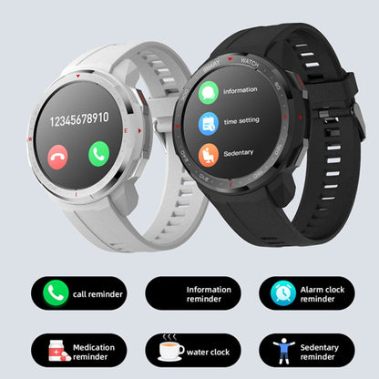MT12 Smart Call Music Play Guide Step Smart Wireless Sports Watch(Black) - Smart Wear by buy2fix | Online Shopping UK | buy2fix