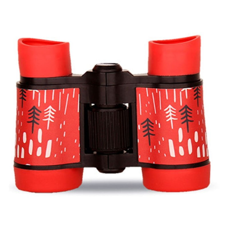 4X30 Binocular Telescope Bird Watching Telescope Gifts for Children(Rain Season Red) - Outdoor & Sports by buy2fix | Online Shopping UK | buy2fix