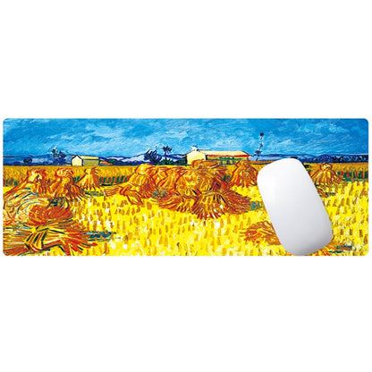 400x900x3mm Locked Am002 Large Oil Painting Desk Rubber Mouse Pad(Starry Sky) - Mouse Pads by buy2fix | Online Shopping UK | buy2fix