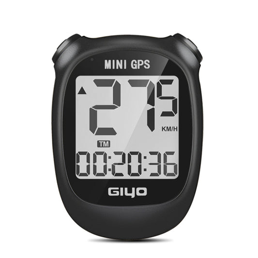 GIYO M3 LCD Display Bike GPS Cycling Computer Wireless Road Bicycle Stopwatch Velocimeter(Black) - Speedometers by GIYO | Online Shopping UK | buy2fix
