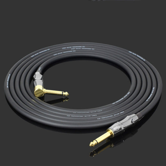 KGR Guitar Cable Keyboard Drum Audio Cable, Specification: 20m(Elbow Straight Jack) - Stringed Instruments by KGR | Online Shopping UK | buy2fix