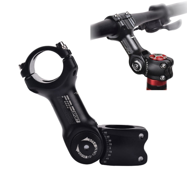 FMFXTR Mountain Bike Adjustable Angle Handlebar Riser, Specification: 31.8x110mm - Outdoor & Sports by FMFXTR | Online Shopping UK | buy2fix