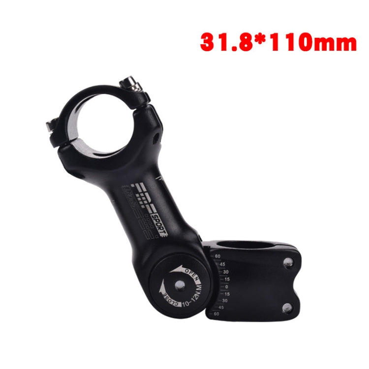 FMFXTR Mountain Bike Adjustable Angle Handlebar Riser, Specification: 31.8x110mm - Bicycle Grips by FMFXTR | Online Shopping UK | buy2fix