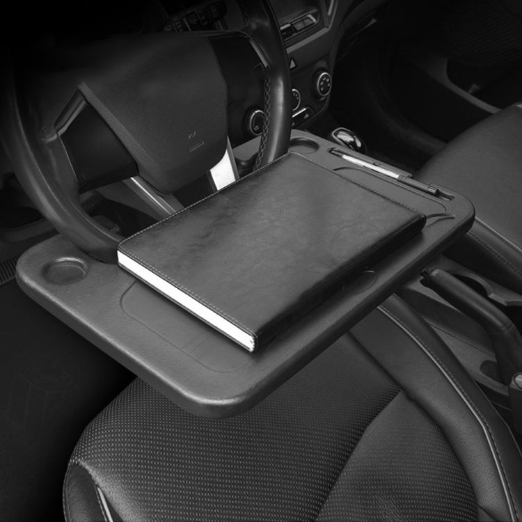 Multifunctional Car Dining Tray Steering Wheel Notebook Bracket(Size: About 42x29x3cm) - In Car by buy2fix | Online Shopping UK | buy2fix