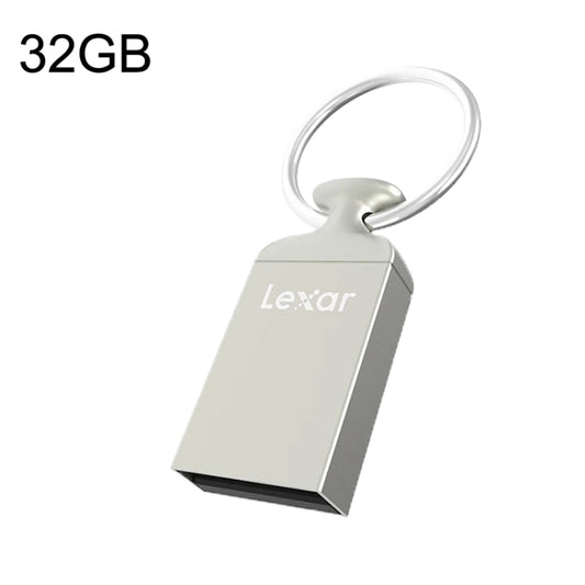 Lexar Car Portable Mini Computer System USB Flash Drive, Capacity: 32GB(Silver Gray) - USB Flash Drives by Lexar | Online Shopping UK | buy2fix