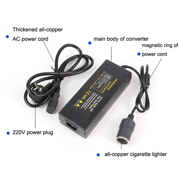 220V To 12V Power Converter 15A Car to Household Power Adapter, Plug Type: US Plug - In Car by buy2fix | Online Shopping UK | buy2fix