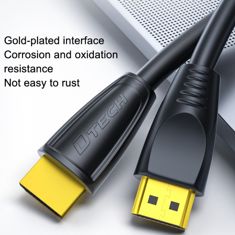 DTECH HDMI 2.0 HD Connection Cable 4K 60Hz Computer TV Connection Cable, Length: 10m - Cable by DTECH | Online Shopping UK | buy2fix