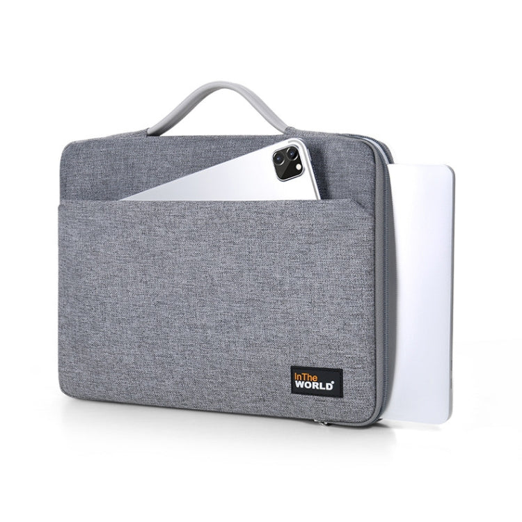 JRC Waterproof Laptop Tote Storage Bag, Size: 14 inches(Light Grey) - 14.1 inch by JRC | Online Shopping UK | buy2fix