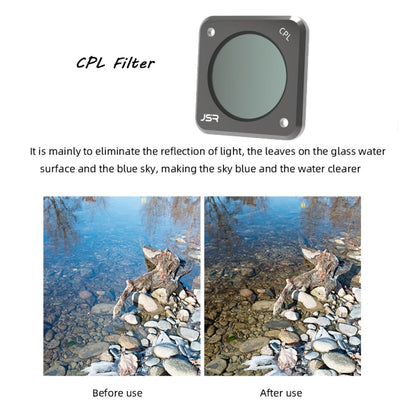 JUNESTAR Action Camera Filters For DJI Action 2,Style:  ND32PL - Lens Filter by JUNESTAR | Online Shopping UK | buy2fix