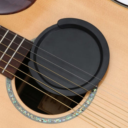 Silicone Folk Acoustic Guitar Sound Hole Cover Guitar Anti-whistle Mute(For 41/42 inches) - Stringed Instruments by buy2fix | Online Shopping UK | buy2fix