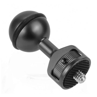 2.5cm Ball Head Clip for Action Camera Underwater Video Camera Light Diving Joint(Black) - DJI & GoPro Accessories by buy2fix | Online Shopping UK | buy2fix