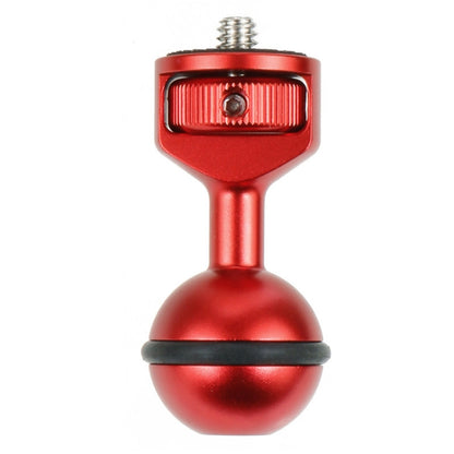 2.5cm Ball Head Clip for Action Camera Underwater Video Camera Light Diving Joint(Red) - DJI & GoPro Accessories by buy2fix | Online Shopping UK | buy2fix