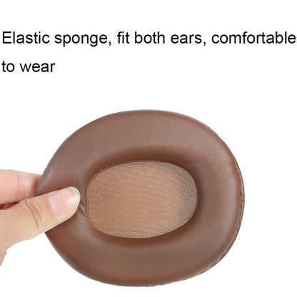 2 PCS Headset Sponge Earmuffs For SONY MDR-7506 / V6 / 900ST, Color: Brown Bright - Apple Accessories by buy2fix | Online Shopping UK | buy2fix