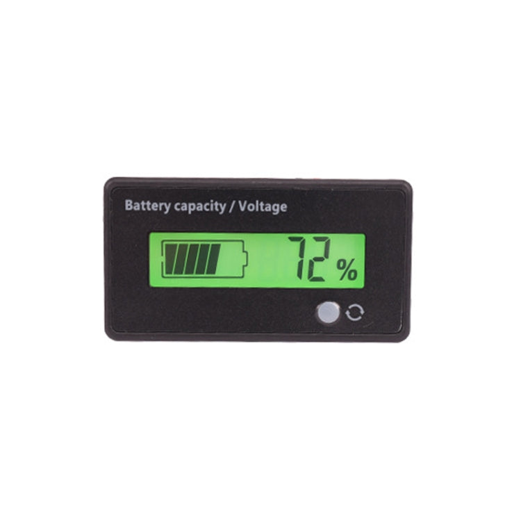 L6133 LCD Electric Motorcycle Power Display, Style: Single Button Green Backlight - In Car by buy2fix | Online Shopping UK | buy2fix
