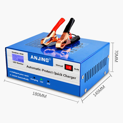 ANJING AJ-618E Battery Charger Car Battery Repairer, Model: US Plug - In Car by buy2fix | Online Shopping UK | buy2fix