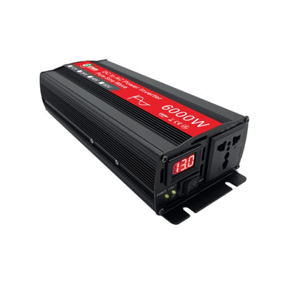 Gurxun 6000W High Power Sine Wave Inverter With Single Digital Display, Specification: 24V-220V - In Car by Gurxun | Online Shopping UK | buy2fix
