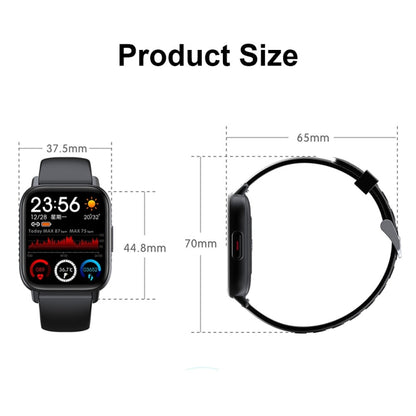 QS16Pro 1.69-Inch Health Monitoring Waterproof Smart Watch, Supports Body Temperature Detection, Color: White - Smart Wear by buy2fix | Online Shopping UK | buy2fix