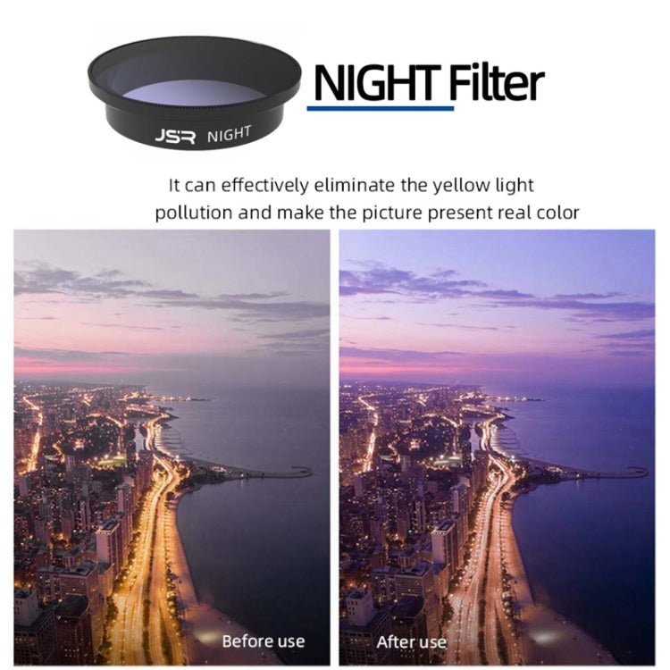 JSR  Drone Filter Lens Filter For DJI Avata,Style: Brushed Gold - Lens Filter by JSR | Online Shopping UK | buy2fix