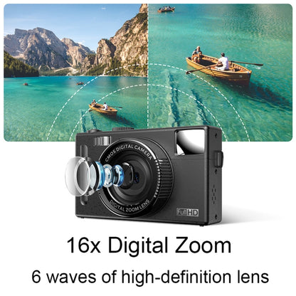 R1 48 Million HD Pixels 3.0 Inch IPS Screen Children Digital Camera, Spec: Black - Consumer Electronics by buy2fix | Online Shopping UK | buy2fix