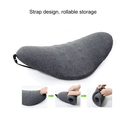 Memory Foam Lumbar Spine Cushion Pregnant Women Sleeping Lumbar Pillow(Light Gray) - Home & Garden by buy2fix | Online Shopping UK | buy2fix