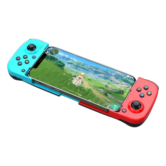 D3 Telescopic BT 5.0 Game Controller For IOS Android Mobile Phone(Red Blue) - Controller Gamepad by buy2fix | Online Shopping UK | buy2fix