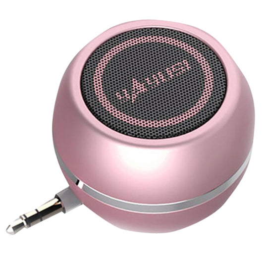 Yayusi A5 Mobile Phone Computer Plug In Audio Mini External Speaker, Color: Rose Gold - Mini Speaker by Yayusi | Online Shopping UK | buy2fix