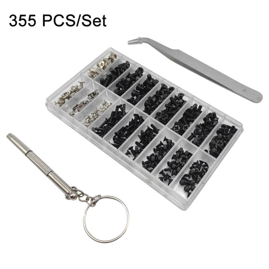 355 PCS/Set+Tweeter+Screwdriver M2/M3/M2.5 Laptop Universal Screw Set - Screws by buy2fix | Online Shopping UK | buy2fix