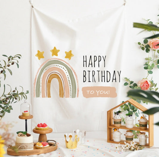 GT282 Birthday Background Cloth Party Scene Arranges Children Photos, Size: 150x200cm Velvet Cloth(13) - Camera Accessories by buy2fix | Online Shopping UK | buy2fix