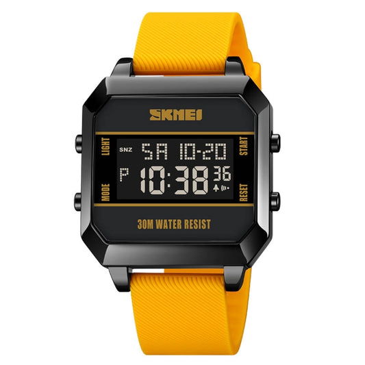 SKMEI 1848 Fashion Multifunctional Student Sports Waterproof Men Watch(Yellow) - Sport Watches by SKMEI | Online Shopping UK | buy2fix