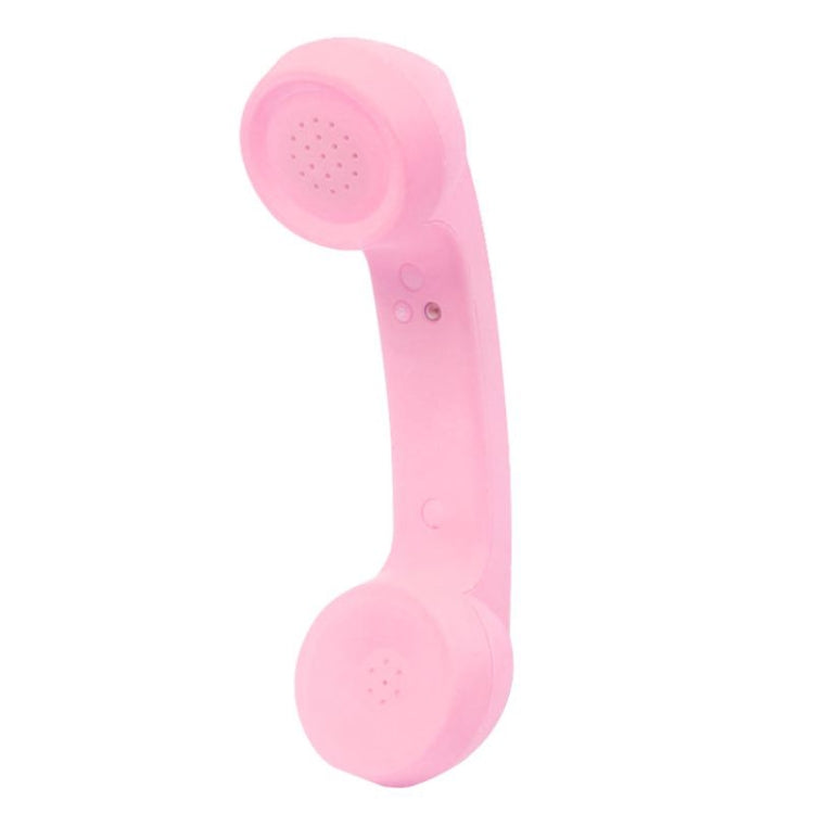 Bluetooth Wireless Connection Retro Microphone External Mobile Phone Handset(Pink) - Bluetooth Earphone by buy2fix | Online Shopping UK | buy2fix