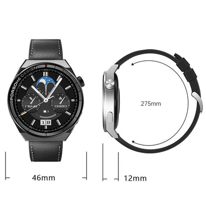 ST5 MAX 1.45 Inch Smart Recording Waterproof Sports Watch Voice Broadcast Calling Watch(Silver) - Smart Wear by buy2fix | Online Shopping UK | buy2fix