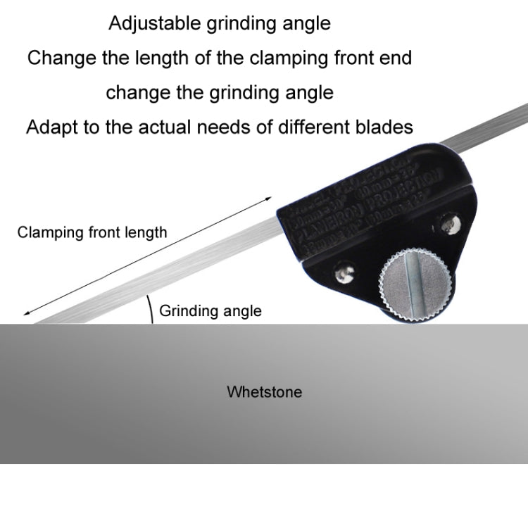 Manual Woodworking Planer Fixed Angle Sharpener Bracket(Black) - Abrasive Tools & Accessories by buy2fix | Online Shopping UK | buy2fix