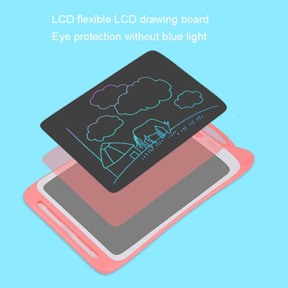 12 inch LCD Transparent Copying Handwriting Board Colorful Drawing Board for Children(Light Pink) - Consumer Electronics by buy2fix | Online Shopping UK | buy2fix