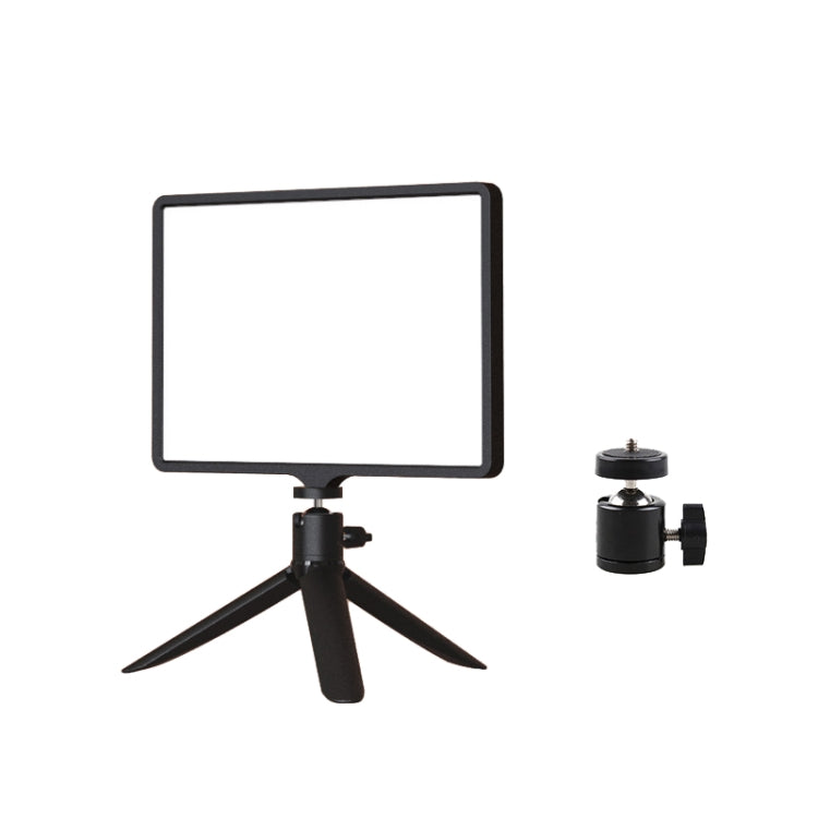 10 Inch 3000-6500K Three-color Temperature Photography Flat-panel Live Fill Light,Spec: Small Tripod - Selfie Light by buy2fix | Online Shopping UK | buy2fix