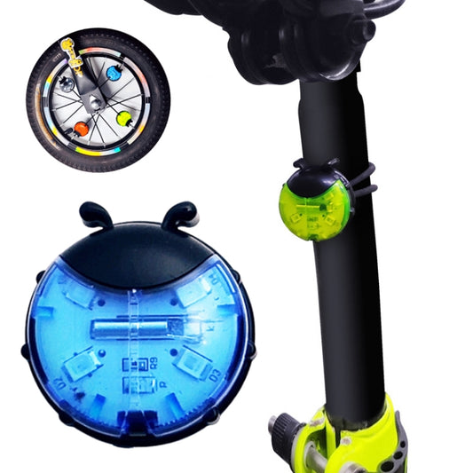 Ladybug Wheel Light Children Balance Bike Bicycle Hub Light, Color: Smart Blue - Decorative Lights by buy2fix | Online Shopping UK | buy2fix