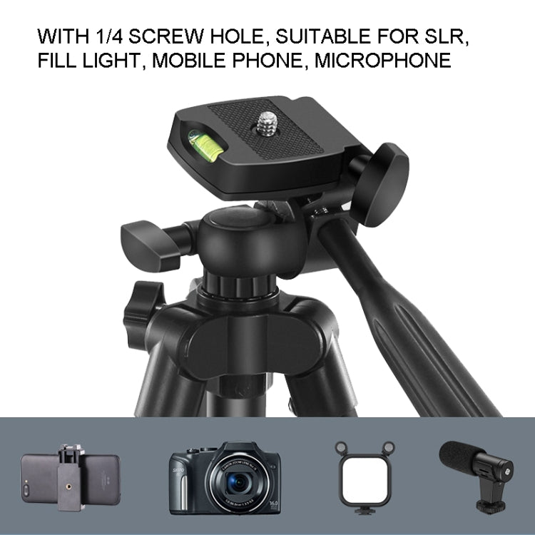 KIT-15LM Tripod Fill Light With Microphone Vlogging Kit  For Live Phone Recording(Black) - Consumer Electronics by buy2fix | Online Shopping UK | buy2fix