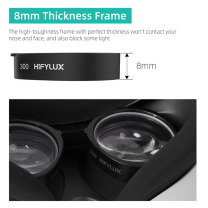 For Oculus Quest 2 Hifylux Q2-QF11 1pair Myopia Lens Frame Aspheric Resin VR Glasses Accessories(200 Degrees) - Consumer Electronics by Hifylux | Online Shopping UK | buy2fix