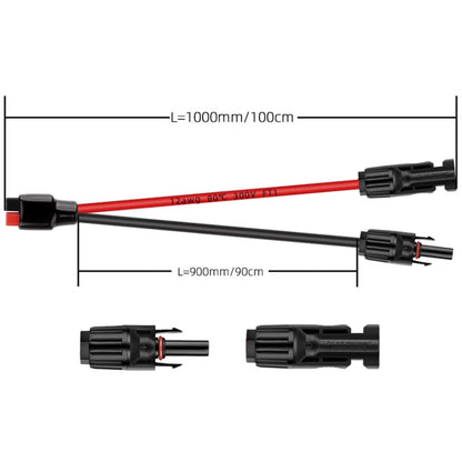 1.0m MC4 to 30A Anderson Mobile Energy Storage Battery Charging Cable -  by buy2fix | Online Shopping UK | buy2fix