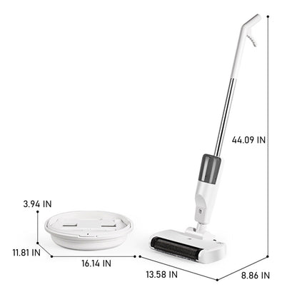 XM001 Smart Wireless Electric Vacuum Cleaner Sweeping and Mopping Integrated Floor Washer, Spec: 4800pa White - Handheld Cleaner & Mops by buy2fix | Online Shopping UK | buy2fix